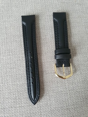 Accurist 18mm leather watch - leather,