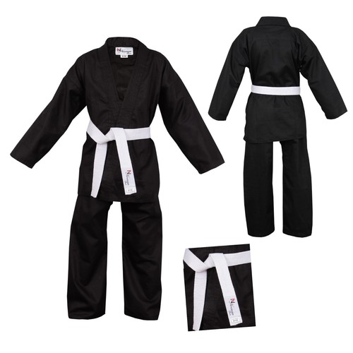Black karate suit quality - karate,