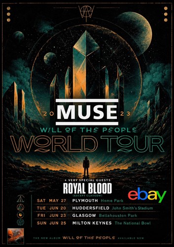 Muse tour 2023 - tour, a3