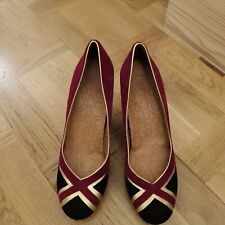 Chie mihara 38 Red Blue Gold Heels