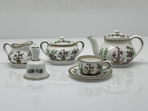 Miniature coalport indian tea - indian,