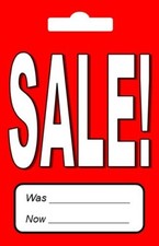 POS Sale Cards, Rail Hangers