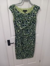 Connected Apparel rouched summer dress size 14 new without tags