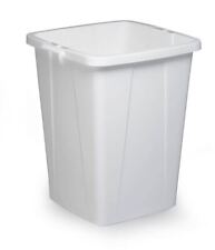 Durable 90L Waste Bin White |