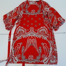 RIVER ISLAND Dress 10 Red