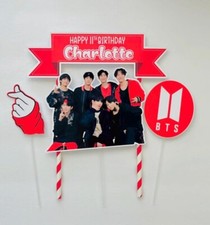 Personalized BTS Theme Cake