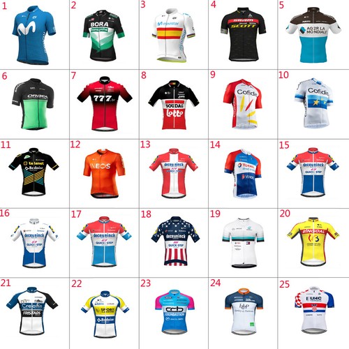 Mens team cycling jersey - mens,