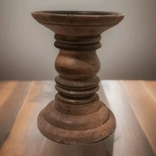 VTG Rustic Wooden Candleholder