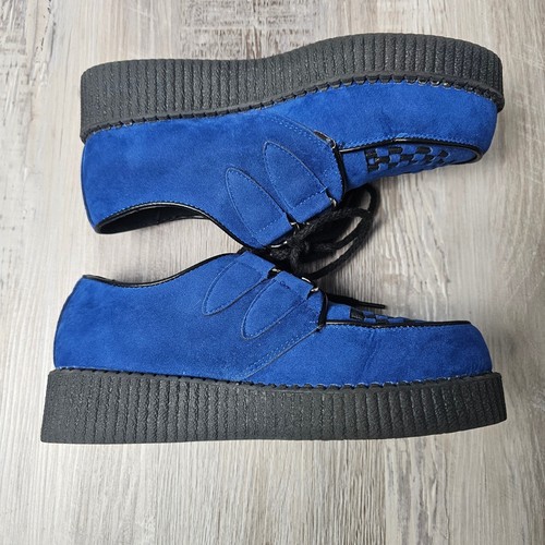 Womens blue faux suede - womens,