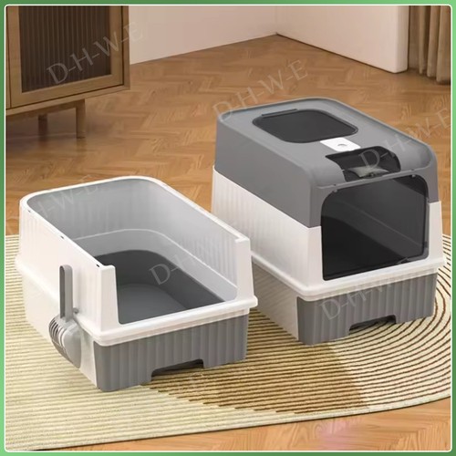 Large cat litter box self - large,