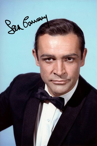 Sean connery signed autograph - connery,