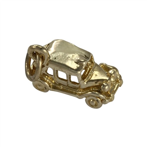 9ct gold small hackney cab - hackney,