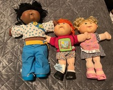 Mattel  Vintage Cabbage Patch Kids  Doll bundle x3 from 1995 , 2000 & 2005 