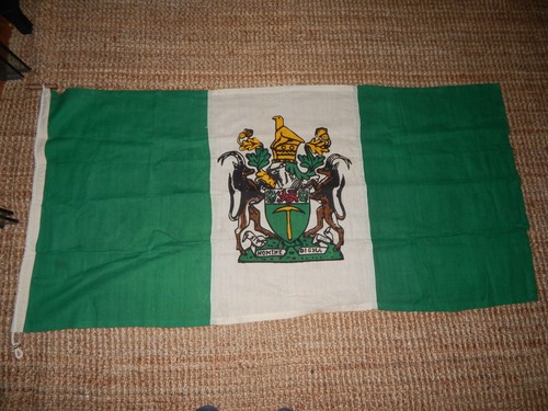 Rhodesia coat arms - arms, cotton