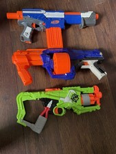 3 Nerf Guns
