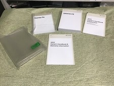 2023  Hyundai Sante Fe Owners manual