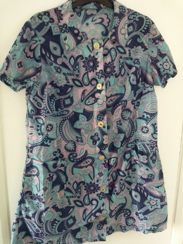 Ladies overall nylon pinny - ladies,