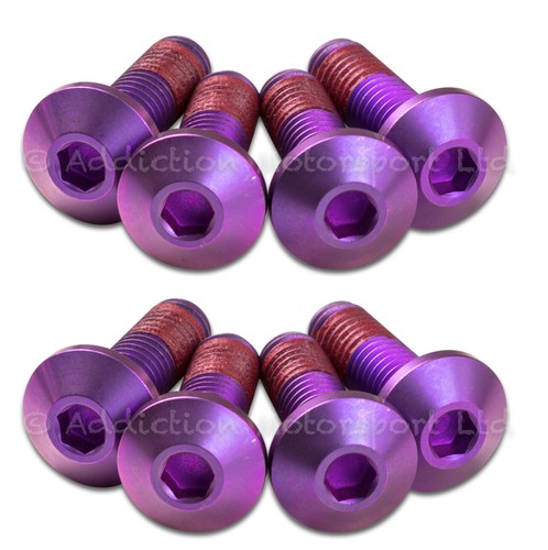 Purple titanium rearset - titanium,