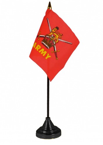 British army table desktop - table,
