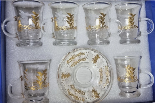 Turkish tea set glass - turkish,
