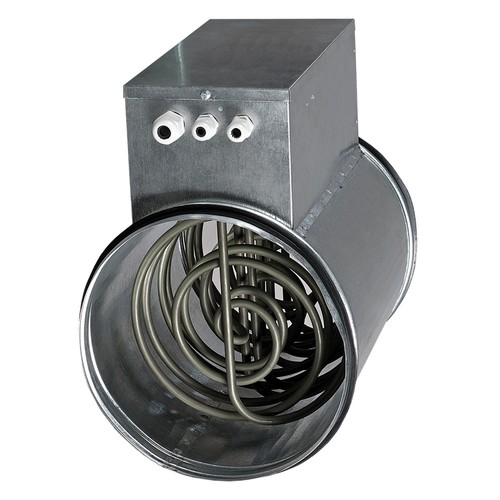 Air duct heater - heater, circular
