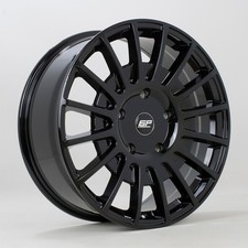 18" GLOSS  BLACK ALLOY WHEELS FOR FORD TRANSIT CUSTOM VAN LOAD RATED