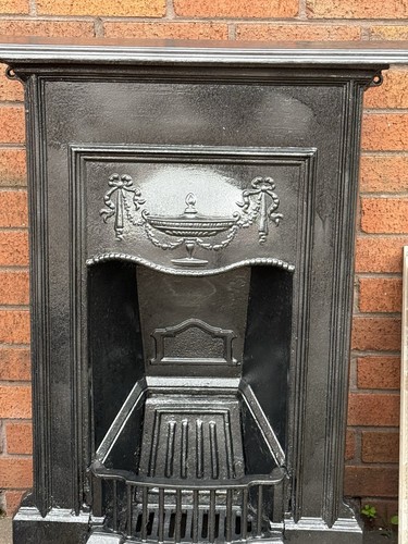 Black cast iron - cast, fireplace
