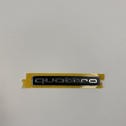 Genuine audi quattro - quattro, badge