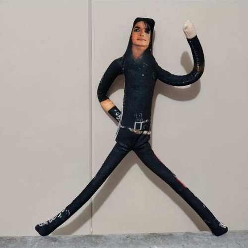 28cm michael jackson cosplay - jackson,