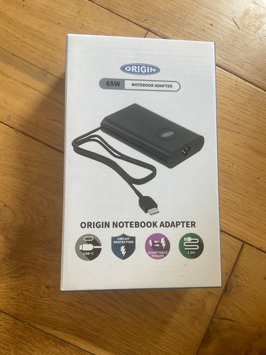 New type laptop charger 65w - new,