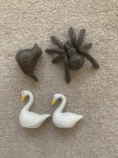 4 Small Cast Iron Garden