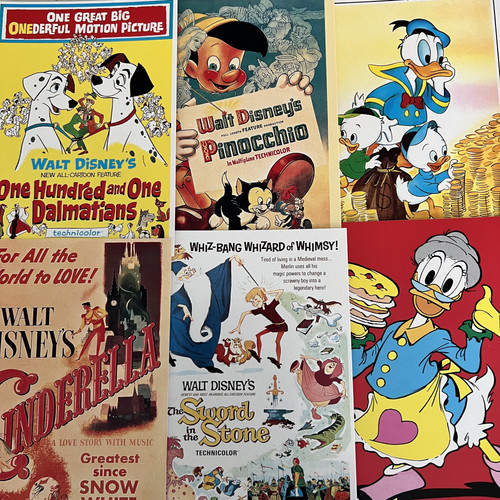 Disney postcard selection - postcard,