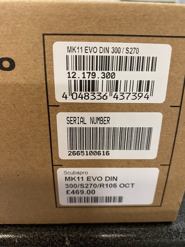 Scubapro mk11 evo din - mk11, 300