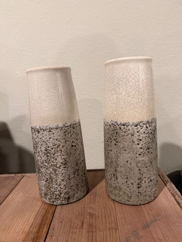 Two toned flower vase set - ., 12