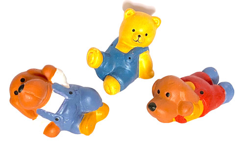 Lot bear dog decorations - bear,