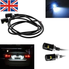 2x Universal LED Number Plate LED Tail Tidy Lights For Motorcycle Motorbike Bike