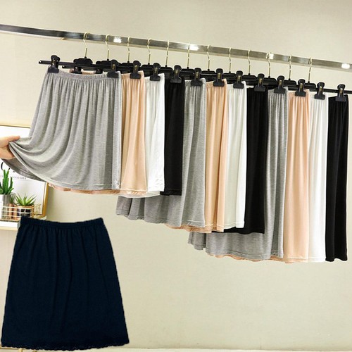 Women safety skirt satin half - safety,