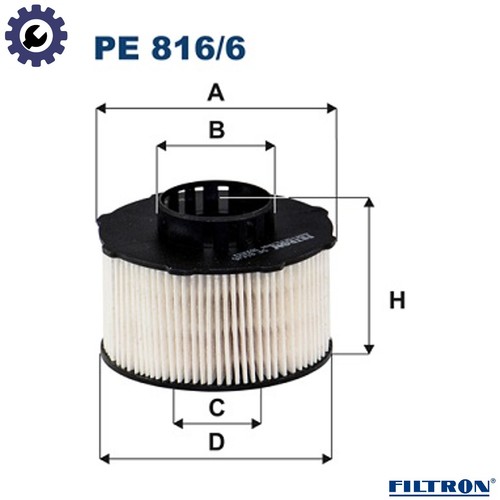Fuel filter 816 for - fuel,