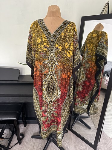 Mudit kaftan dress - , red