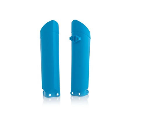 Acerbis lower fork covers - acerbis, blue