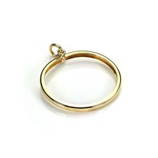 9ct Gold Half Sovereign Holder