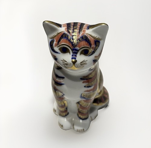 Royal crown derby - derby, cat