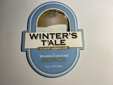 CHRISTMAS pump clip. WINTER'S