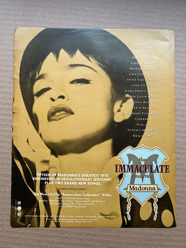 Madonna immaculate collection - madonna,