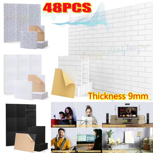 48x acoustic wall panel tiles - wall,