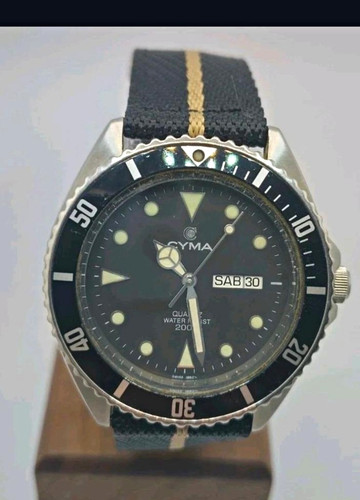 Cyma submariner diver 9111 - cyma,