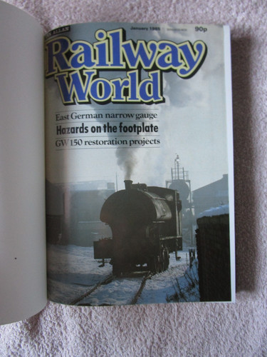 Railway world bound volume - world,