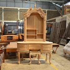 TEAK Wood Queen Anne style