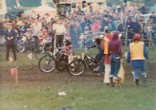 1970's Grass Track Motorcycle Racing Photo  5 x 3.5 inch original p23