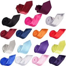 Mens Premium Silk Satin Solid